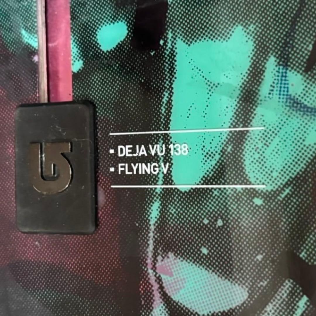 美品　BURTON バートン　フライングＶ　レディース　スノーボード4点　138