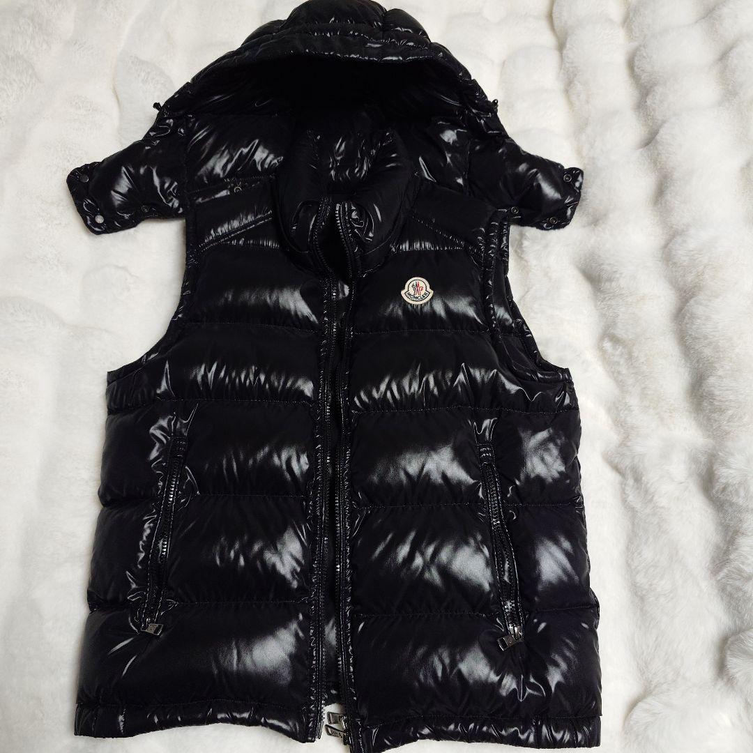 MONCLER　 ダウンベスト　LACET　 ラセット 2 ブラック美品