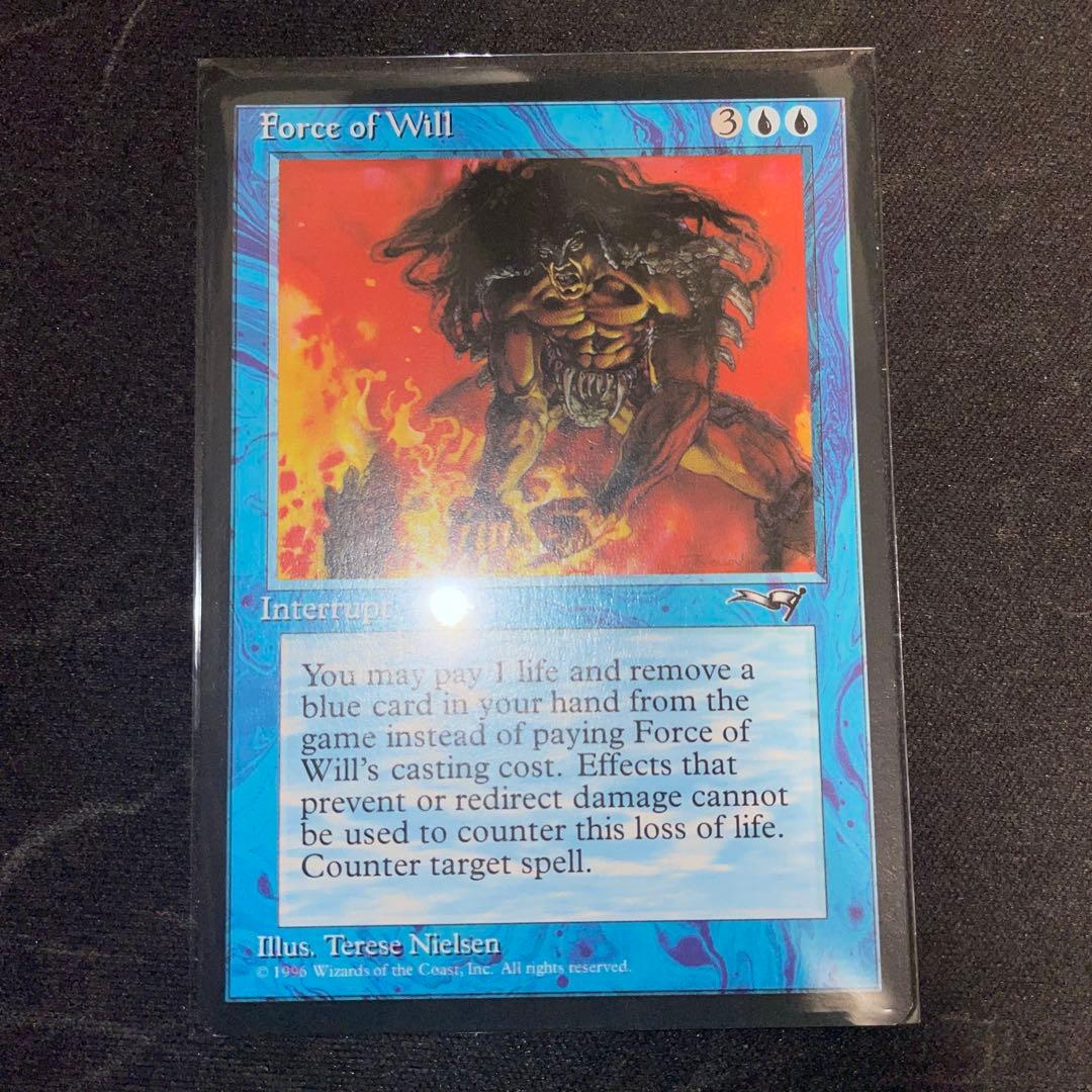 意志の力 Force of Will ALL 英語 NM~NM- MTG