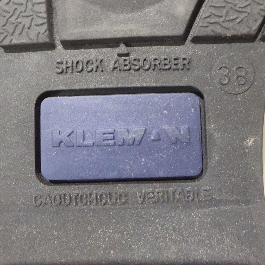 極美品✨KLEMAN クレマン パドラー　チロリアンシューズ ブラック 38