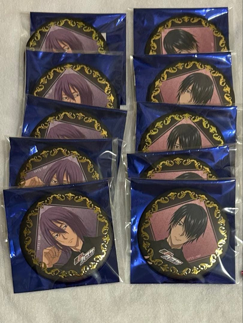 黒子のバスケ 黒バス 中外 中外鉱業 箔押し缶バッジ