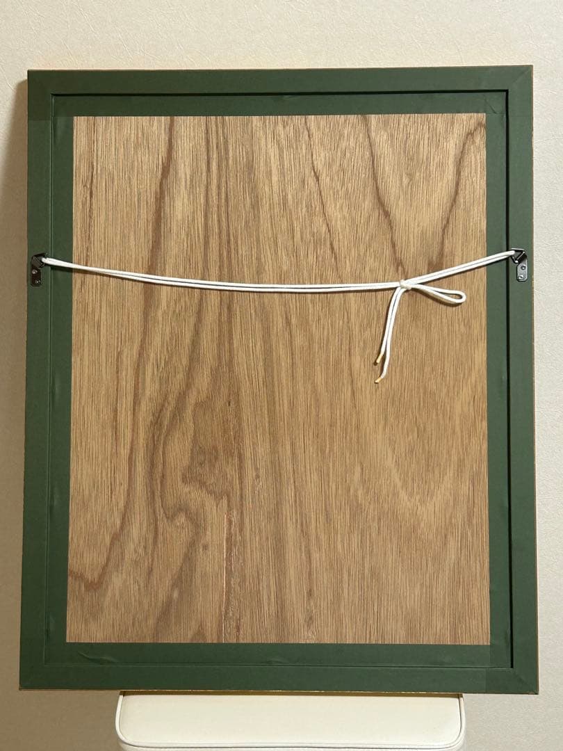 ポール アイズピリ　グレーの背景のピンクのバラ　リトグラフ