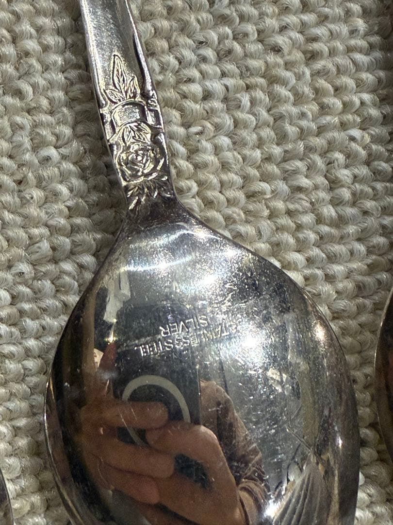 S*認様 スプーン　6本セット カトラリー シルバー SILVER