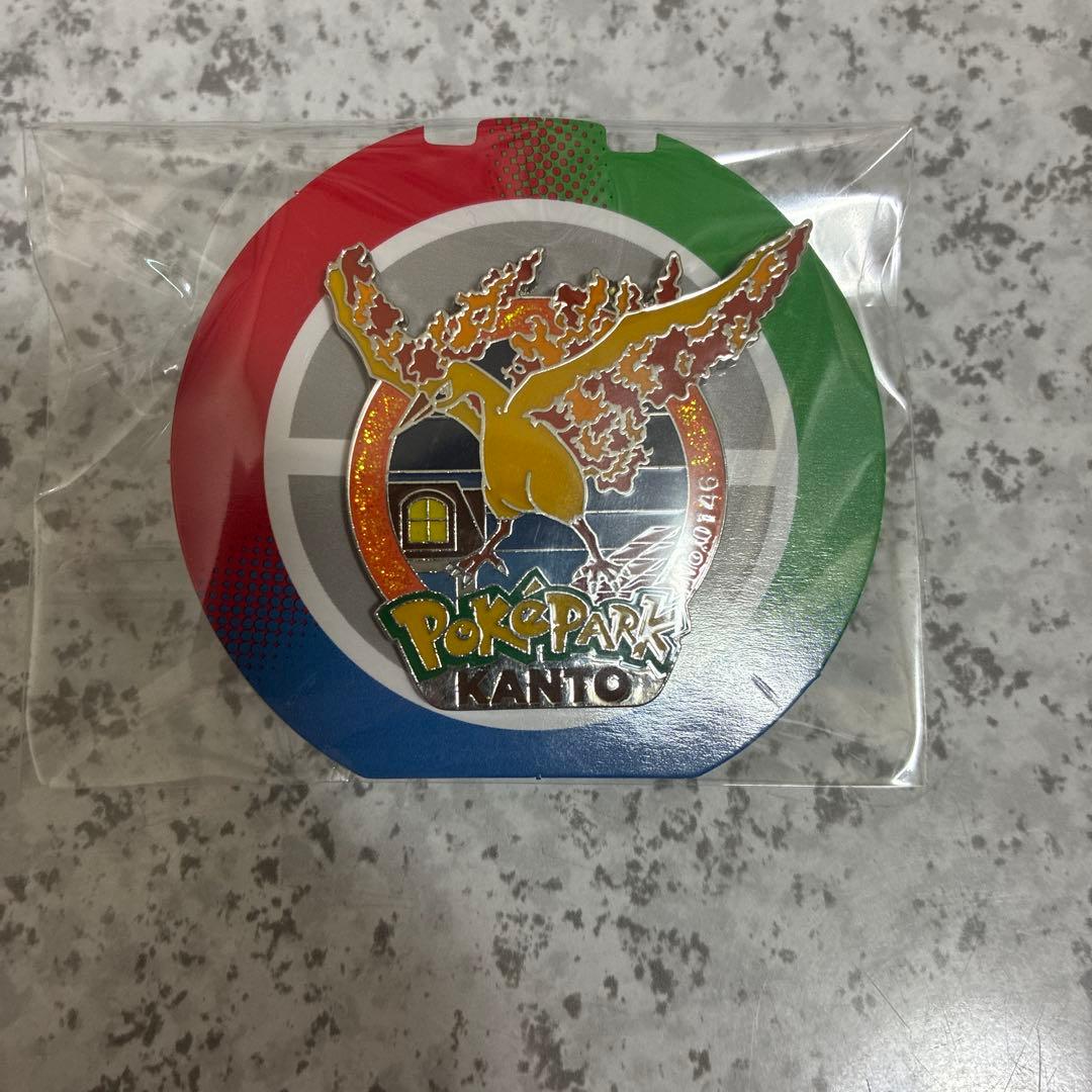 ポケパーク　カントー　ファイヤー　ピンバッジ　ピンズ