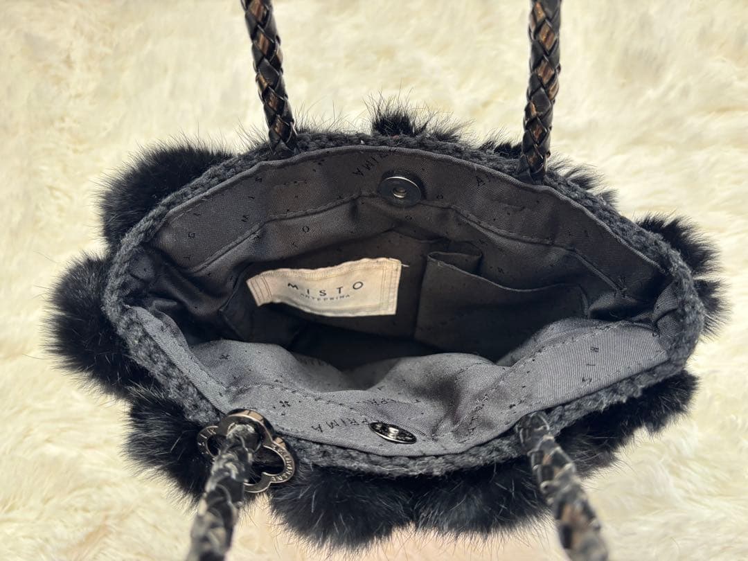 アンテプリマ ミスト　ANTEPRIMA リアルファー ハンドバック