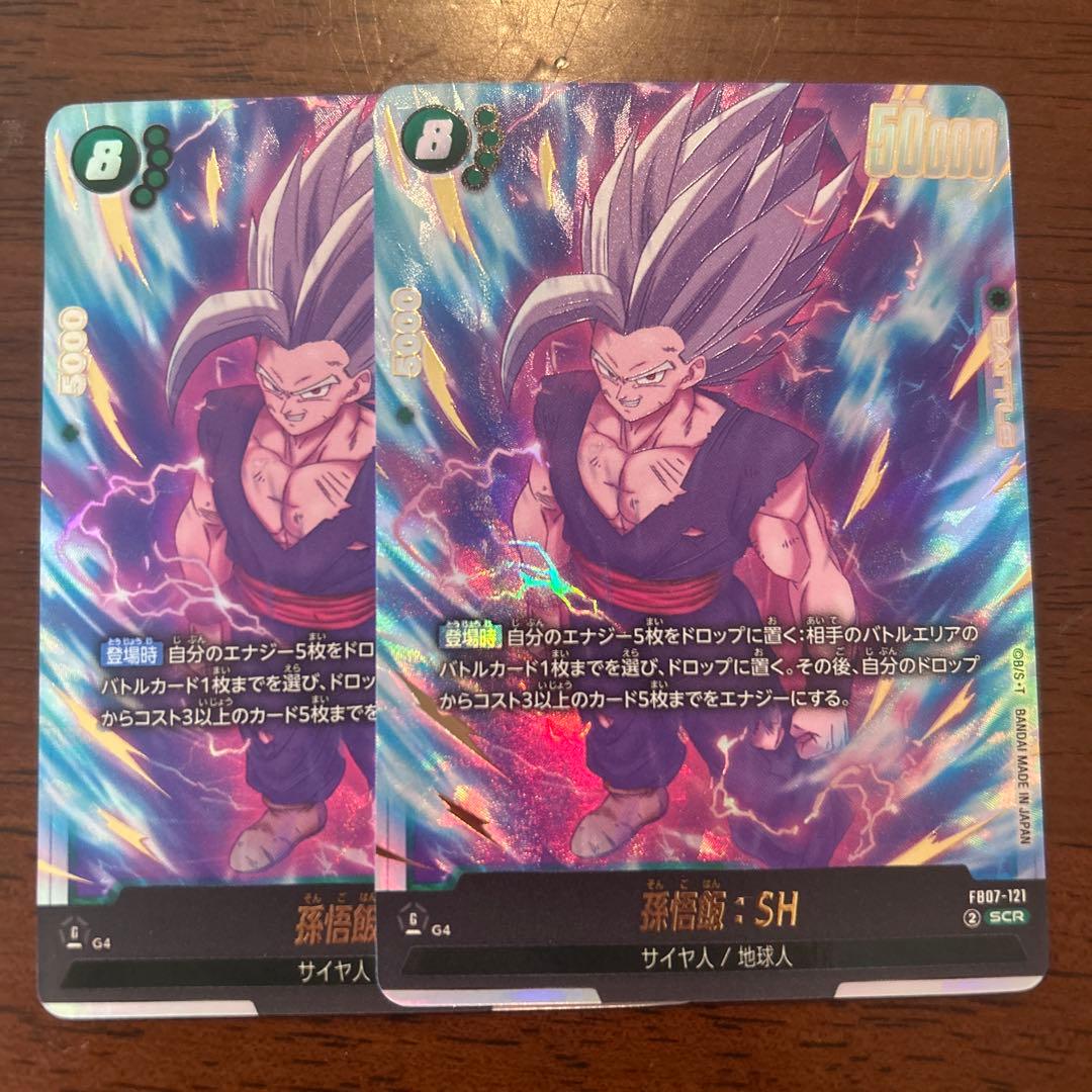 孫悟飯:SH SCR ビースト　神龍への願い