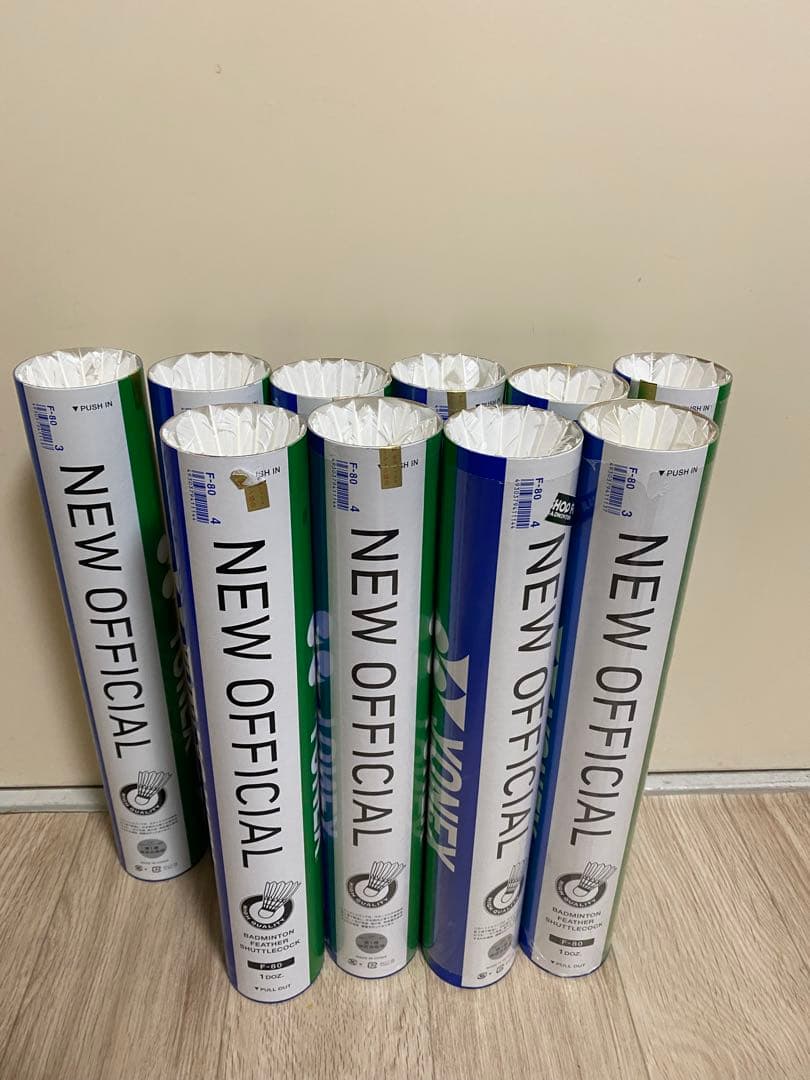 ヨネックス　中古シャトル　ニューオフィシャル　130球