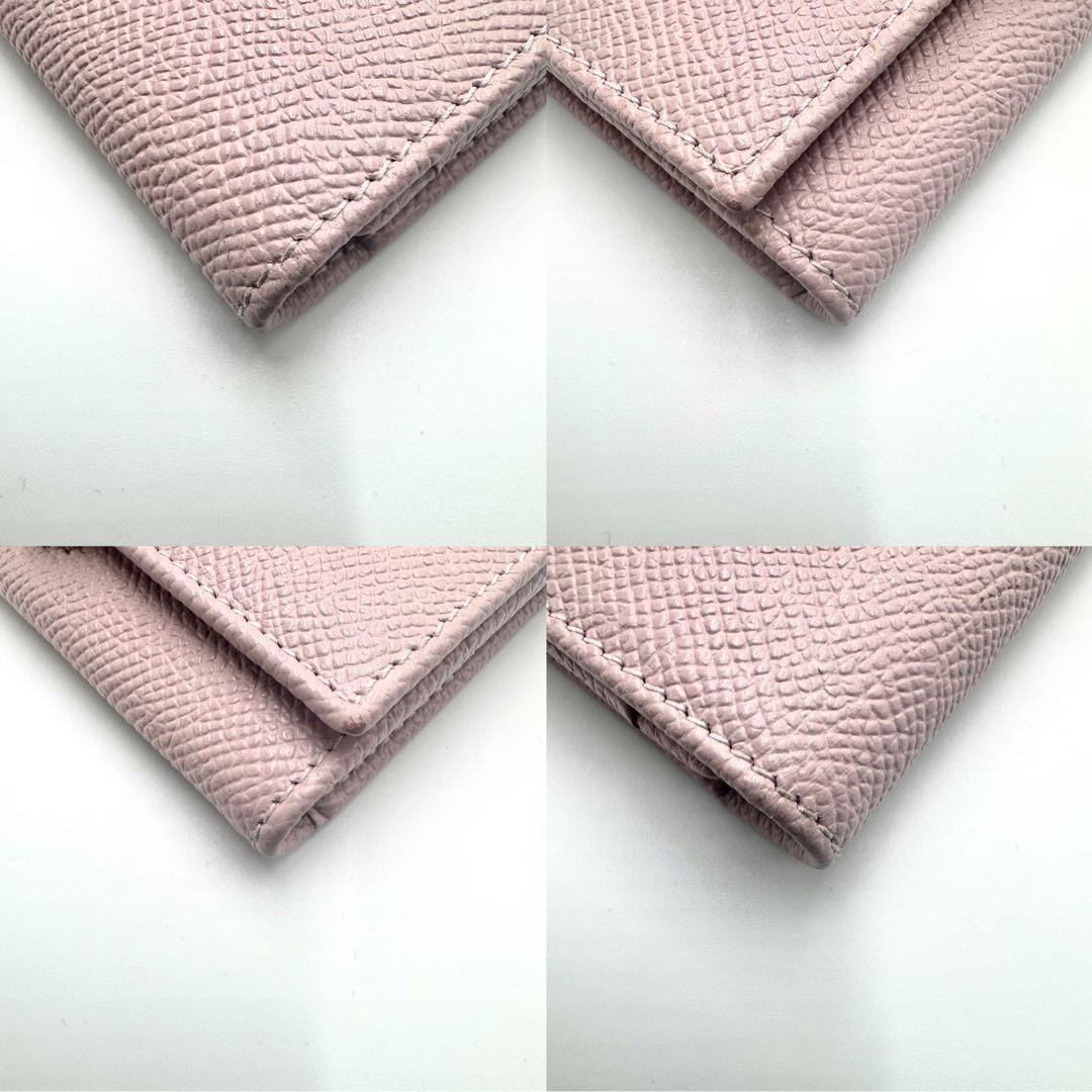 【極美品✨】ブルガリ ビーゼロ 名刺入れ カードケース レザー サークルロゴ