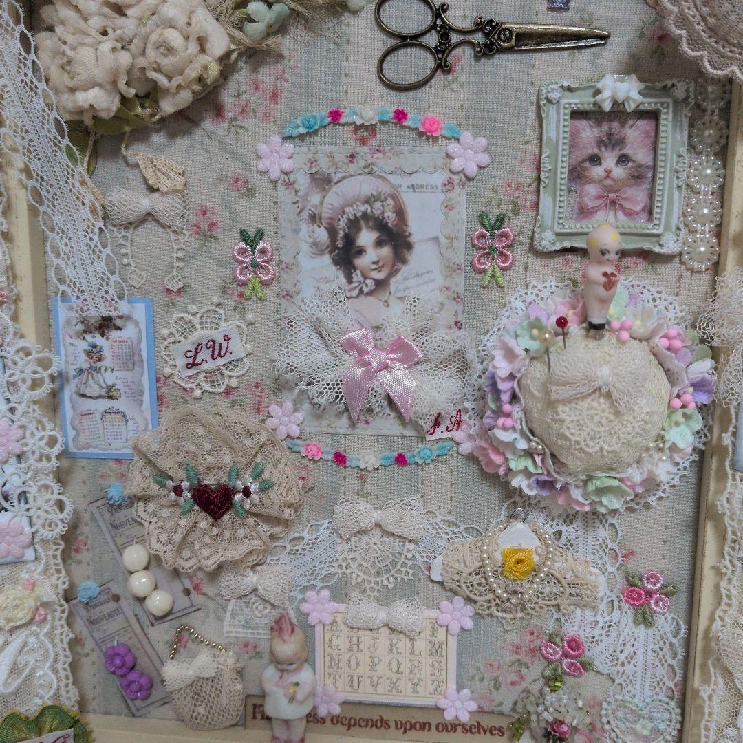 ビスクドール額装♥