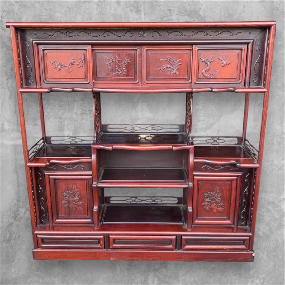 高級 茶棚 唐木家具 茶道具 和家具 岐阜県揖斐郡池田町