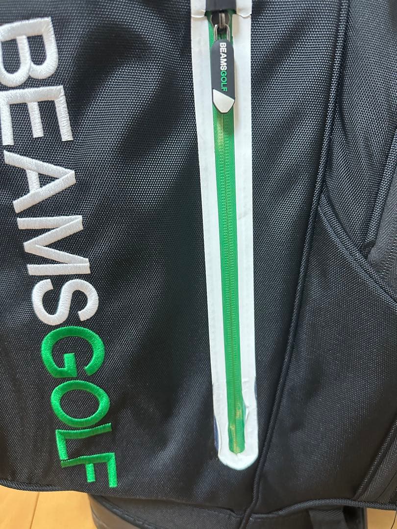 BEAMS GOLF ブラックキャディバッグ