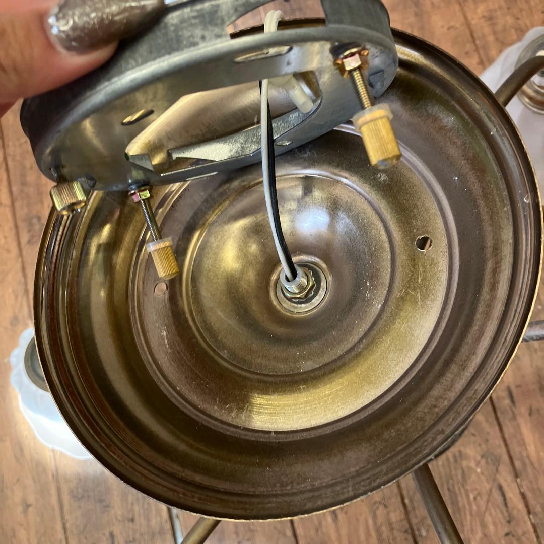 アンティーク コイズミ 白熱灯器具 シャンデリア 天井照明 6灯 96年製