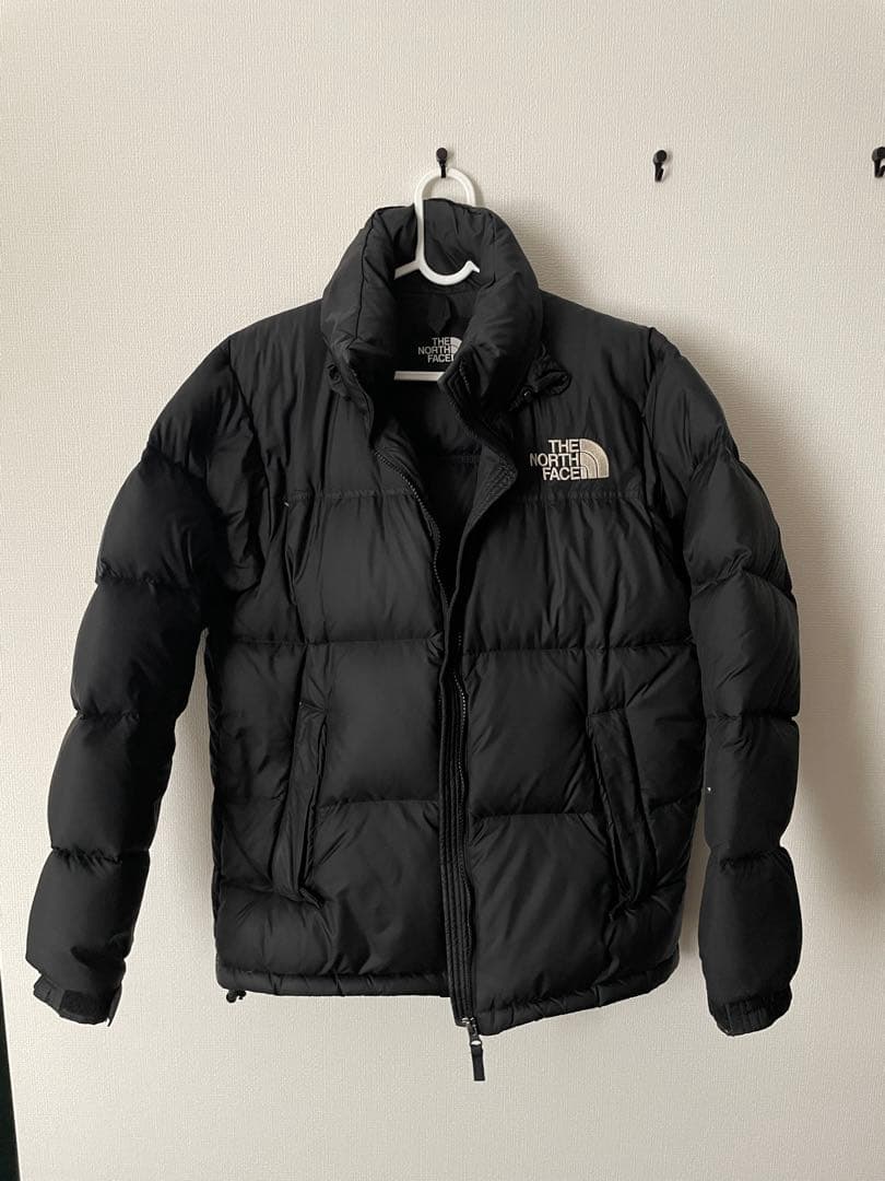 THE NORTH FACE ブラック ダウンジャケット Ｓヌプシ