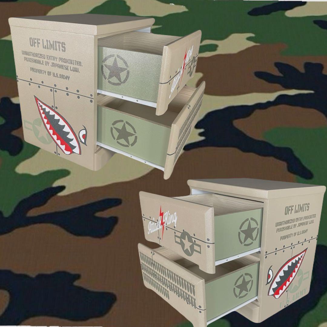 ミリタリー調チェスト「Attack☆King」【送料無料】