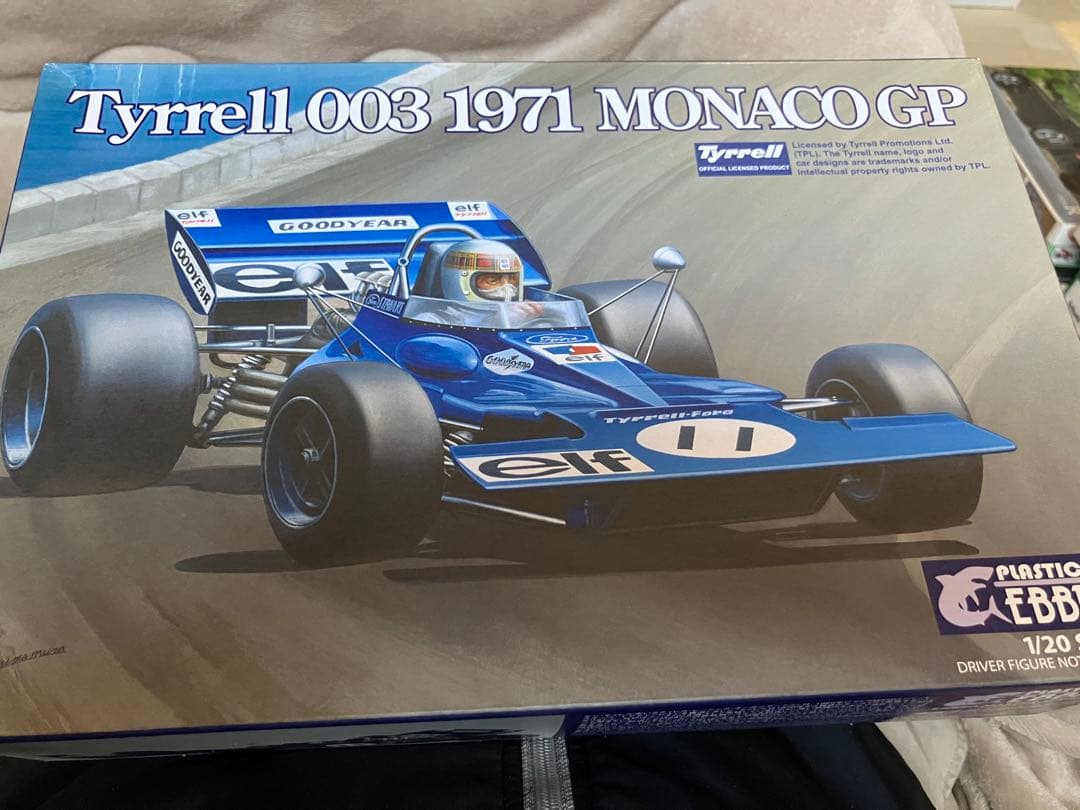 Tyrrell 003 1971 MONACO GP 1/20 プラモデル