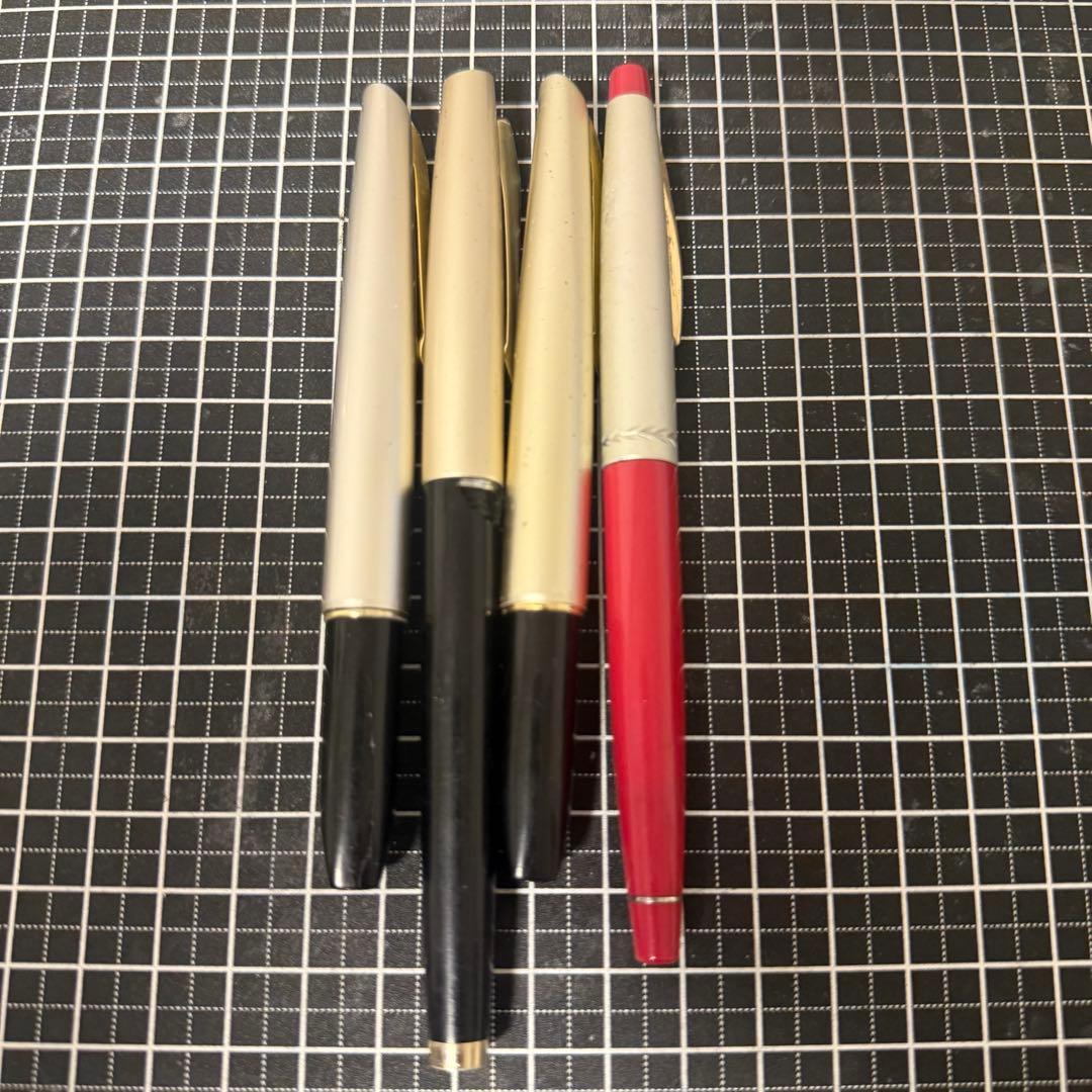 【ジャンク】 万年筆 14K 4本セット