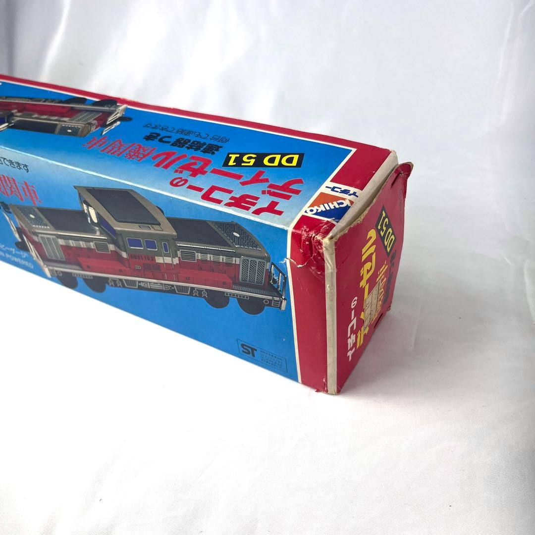 【希少】イチコー ディーゼル機関車 DD51 ブリキ　鉄道模型 玩具 元箱