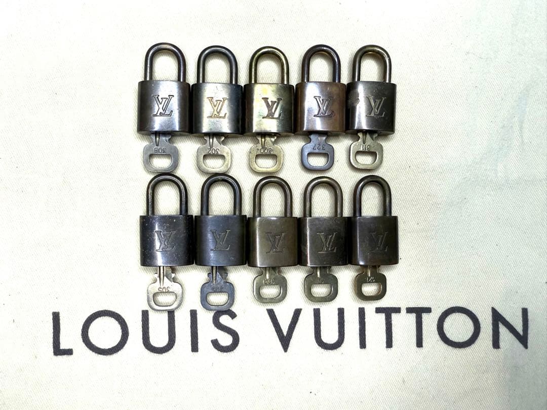 【鍵付き！即日発送！】ルイヴィトン カデナ 南京錠 パドロック 10点まとめ