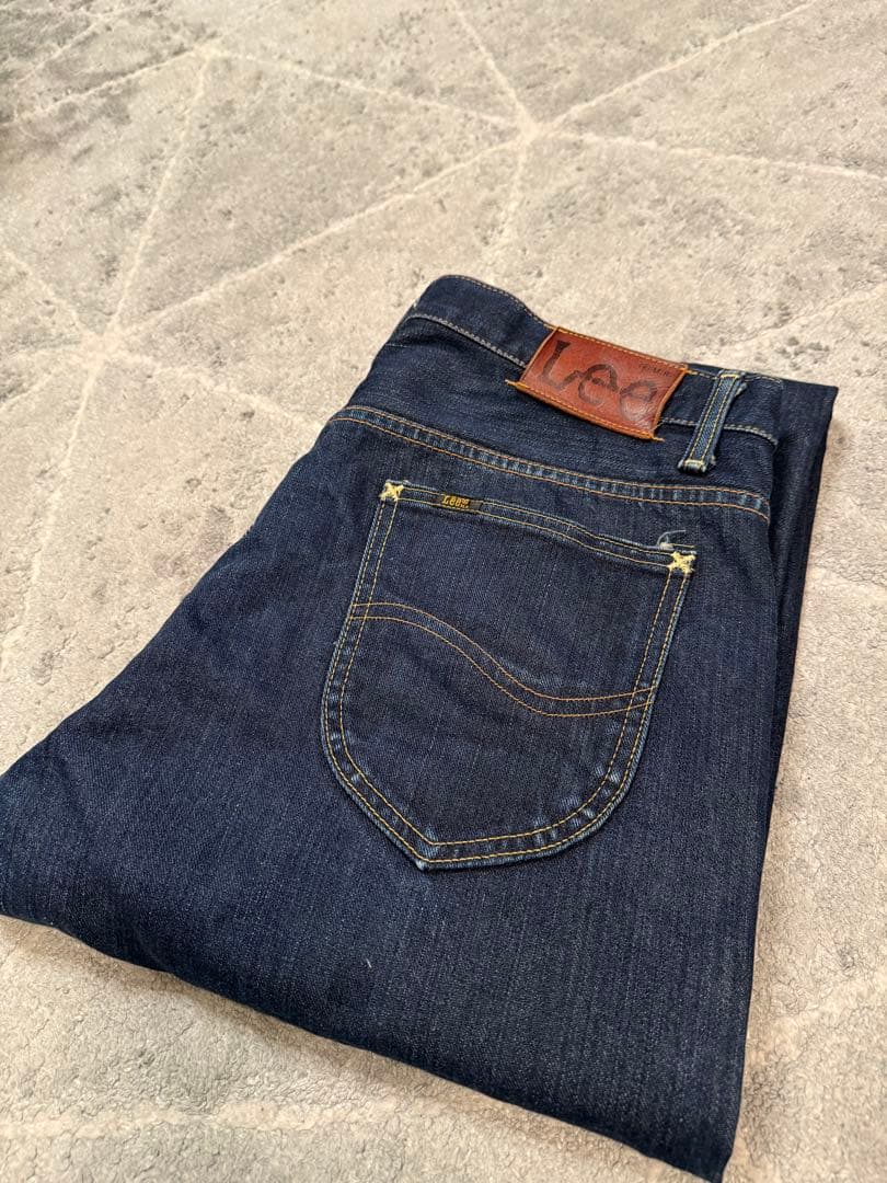 LEE ストレートデニム　インディゴ　XL サイド黒タグ