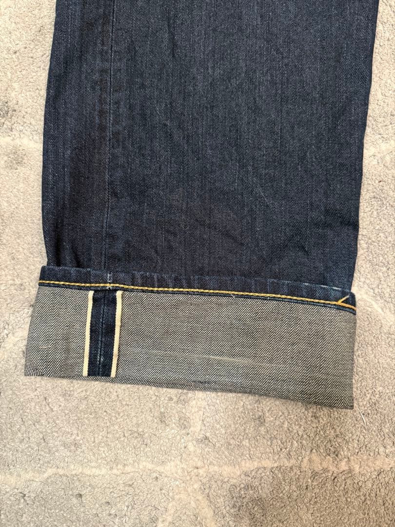 LEE ストレートデニム　インディゴ　XL サイド黒タグ