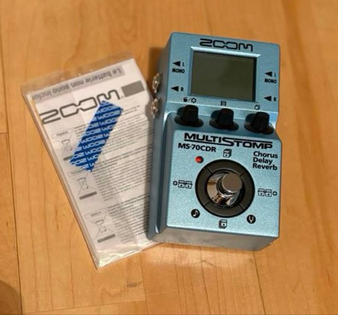 ZOOM MULTISTOMP MS-70CDR 美品