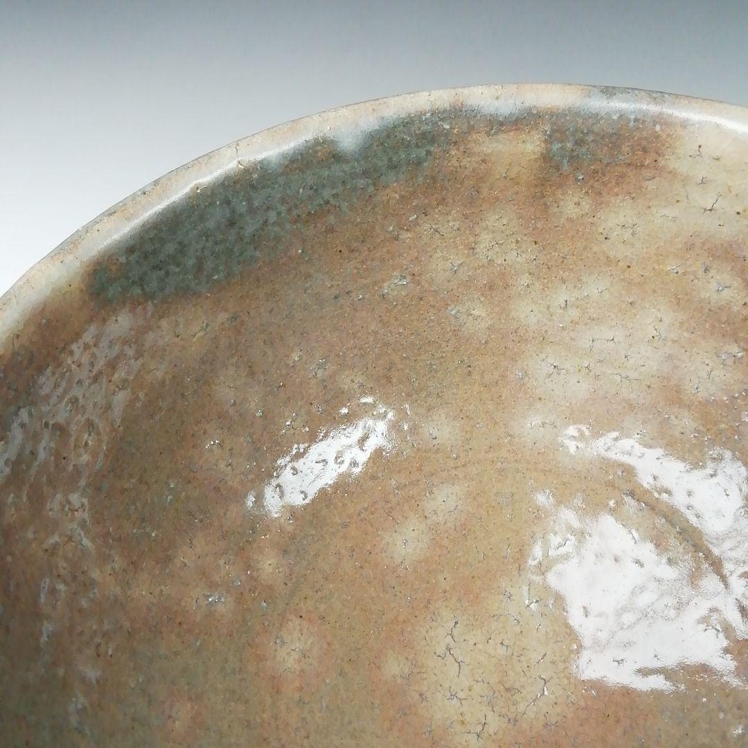 Ｔ５０２　茶碗　『萩茶碗』『天龍窯　服部陶炎 造』　共箱　抹茶碗　茶道具