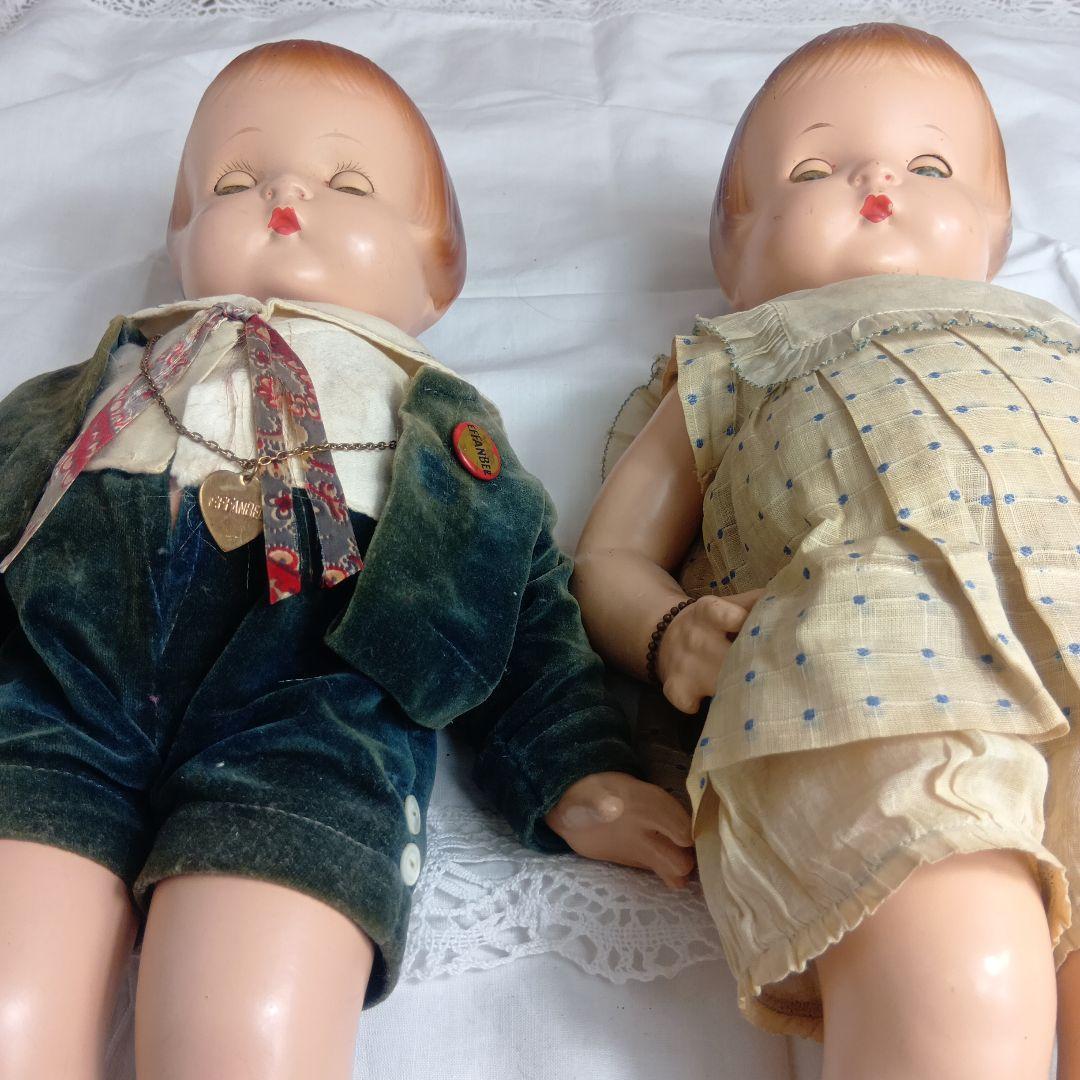 最終♥ふたり仲良しPATSY ANN 2体set アンティークコンポジション