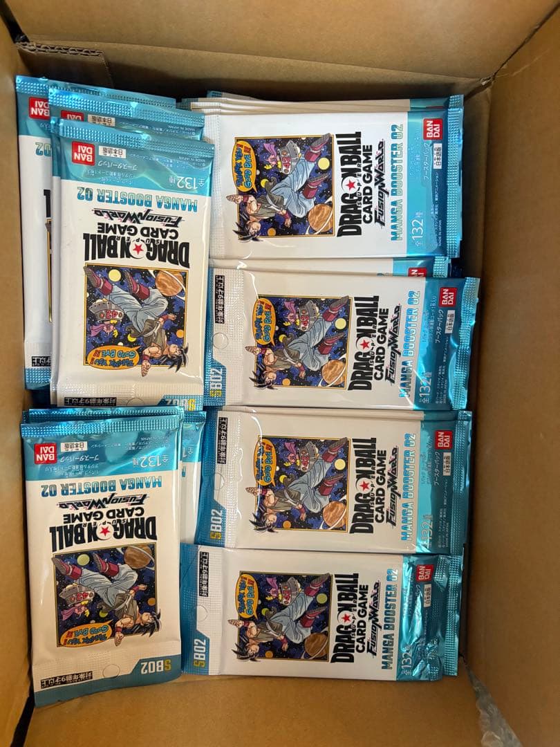 ドラゴンボールフュージョンワールド マンガブースター02 未開封 200パック