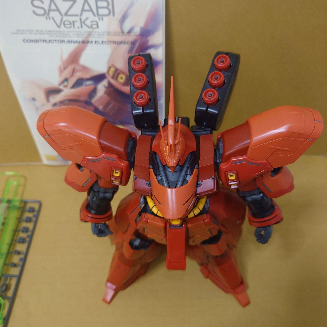 MG サザビー　Ver.Ka ガンダム　ガンプラ 逆襲のシャア　素組
