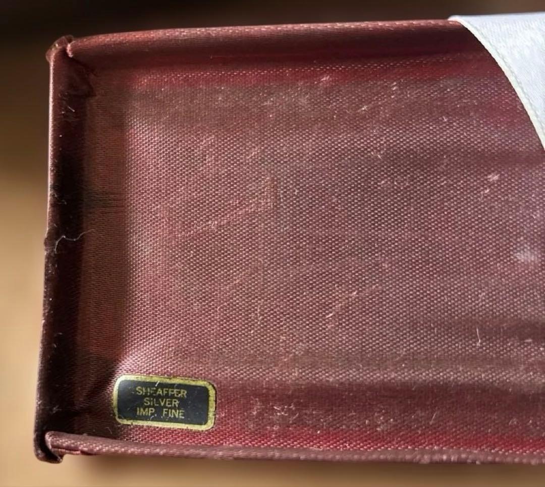 SHEAFFER シェーファー シルバー万年筆 ゴールド14K585 3本セット