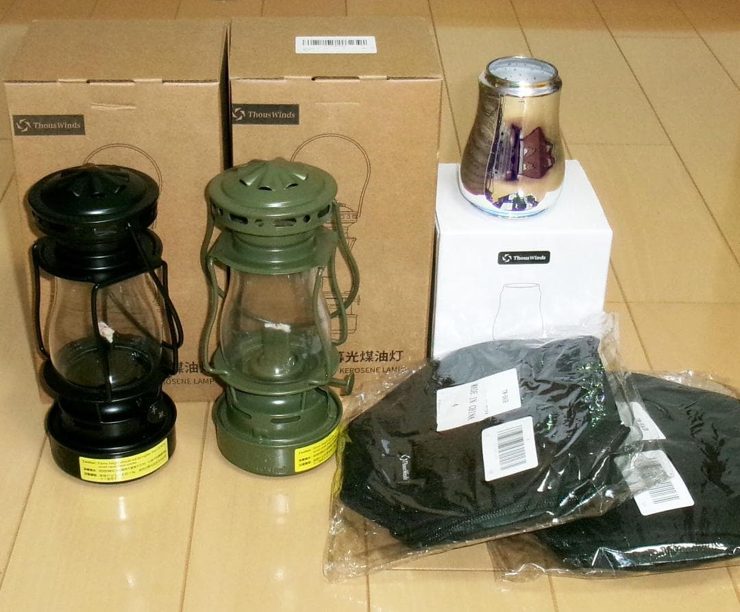 ◆新品！Thous Winds　Twilight　オイルランタン　2個　ホヤ他◆