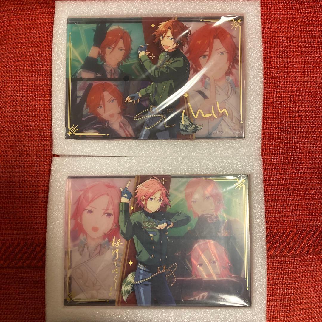 あんスタ 中国 6周年 非売品 アクリルブロック ダブフェ 斑 こはく