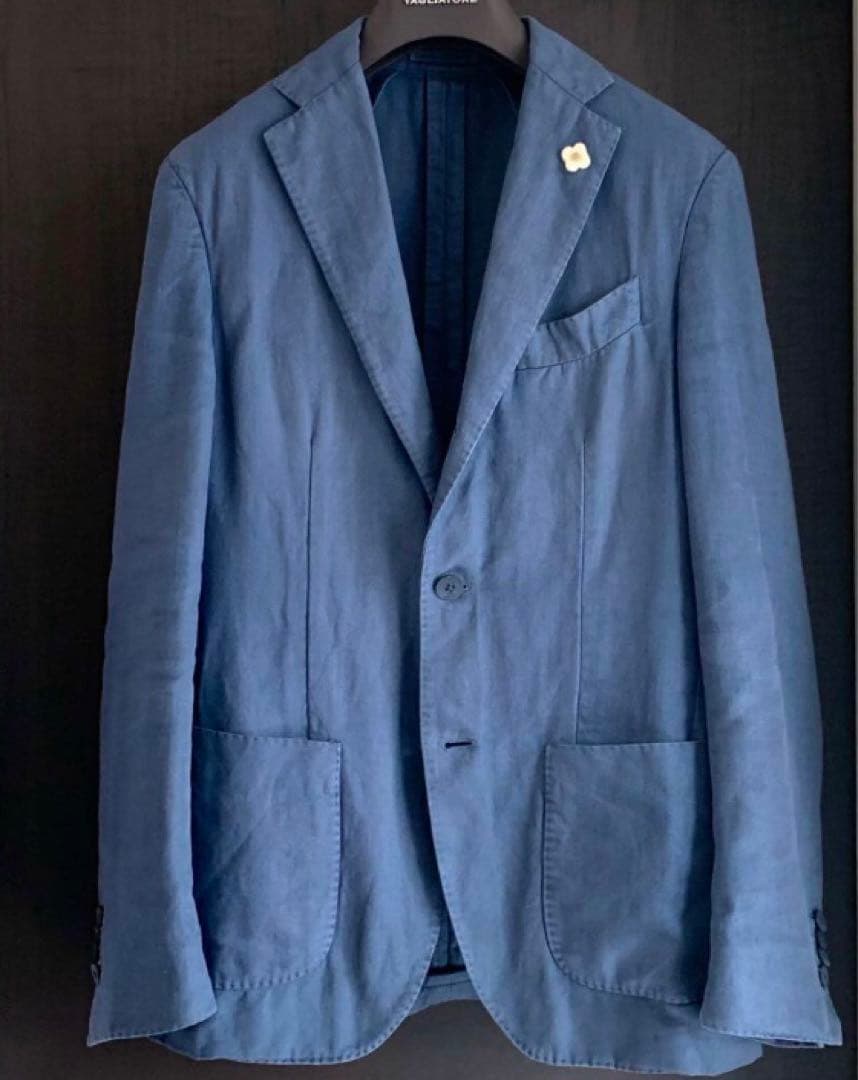 春夏向け　LARDINI ラルディーニ　リネンジャケット　44