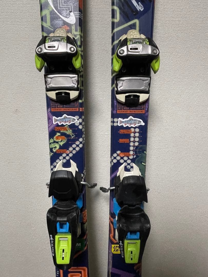 Völkl フリースタイルスキー バインディング付き