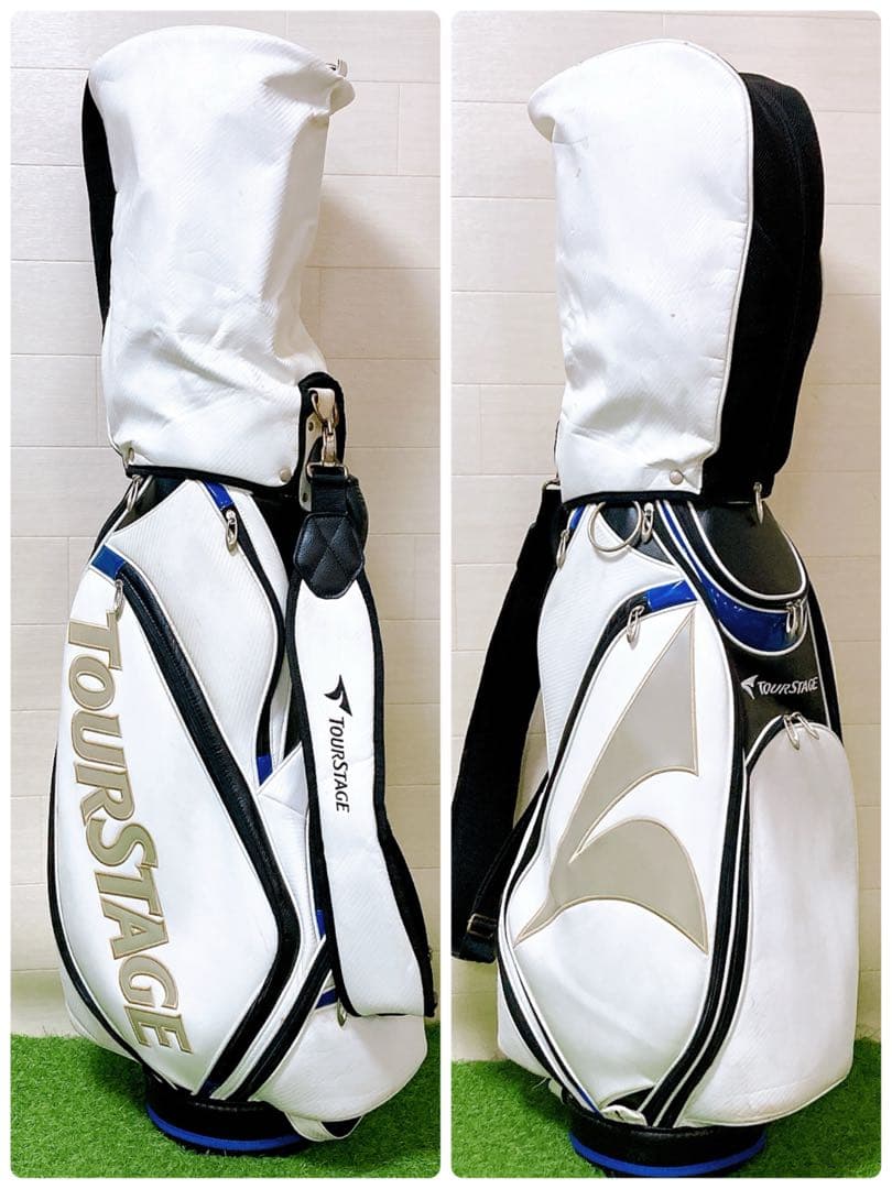 H8 ツアーステージ　初心者オススメ　ゴルフ　クラブセット　メンズ　12本