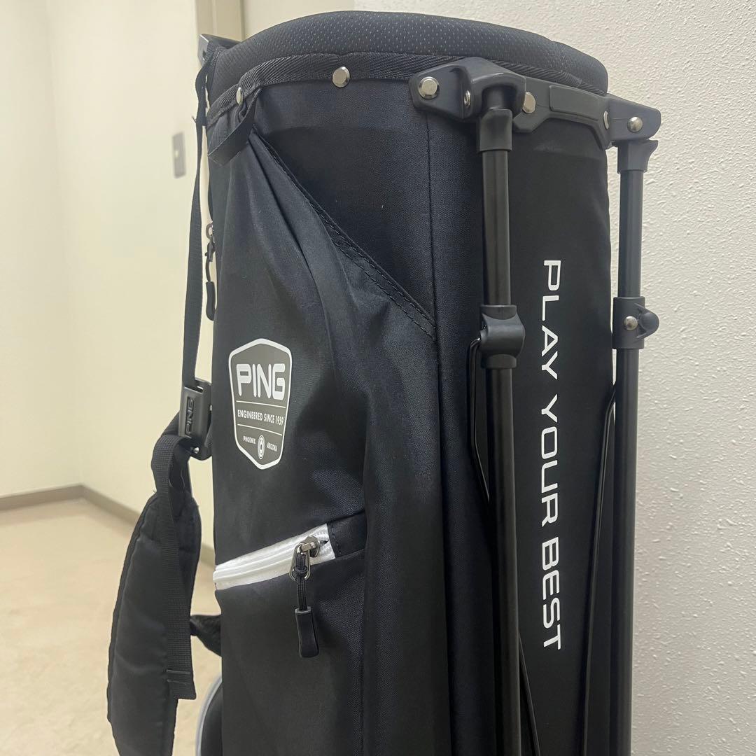 2025年 PING キャディバッグ CB-N2501 ネイティブライトスタンド