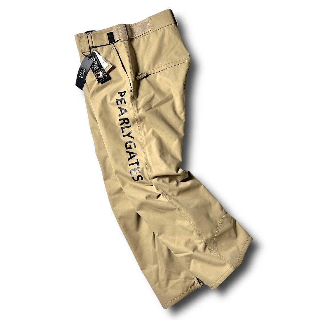 パーリーゲイツ 定3.9万 防汚防水防風 ストレッチ スノーウェア L ベージュ