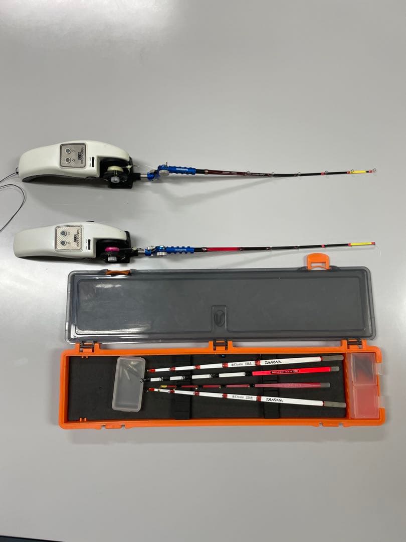 ワカサギ　電動リール　穂先　2セット