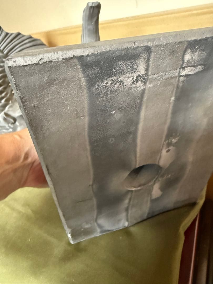 鯱鉾　シャチホコ　陶器　焼物　アンティーク　魔除け　縁起物　瓦