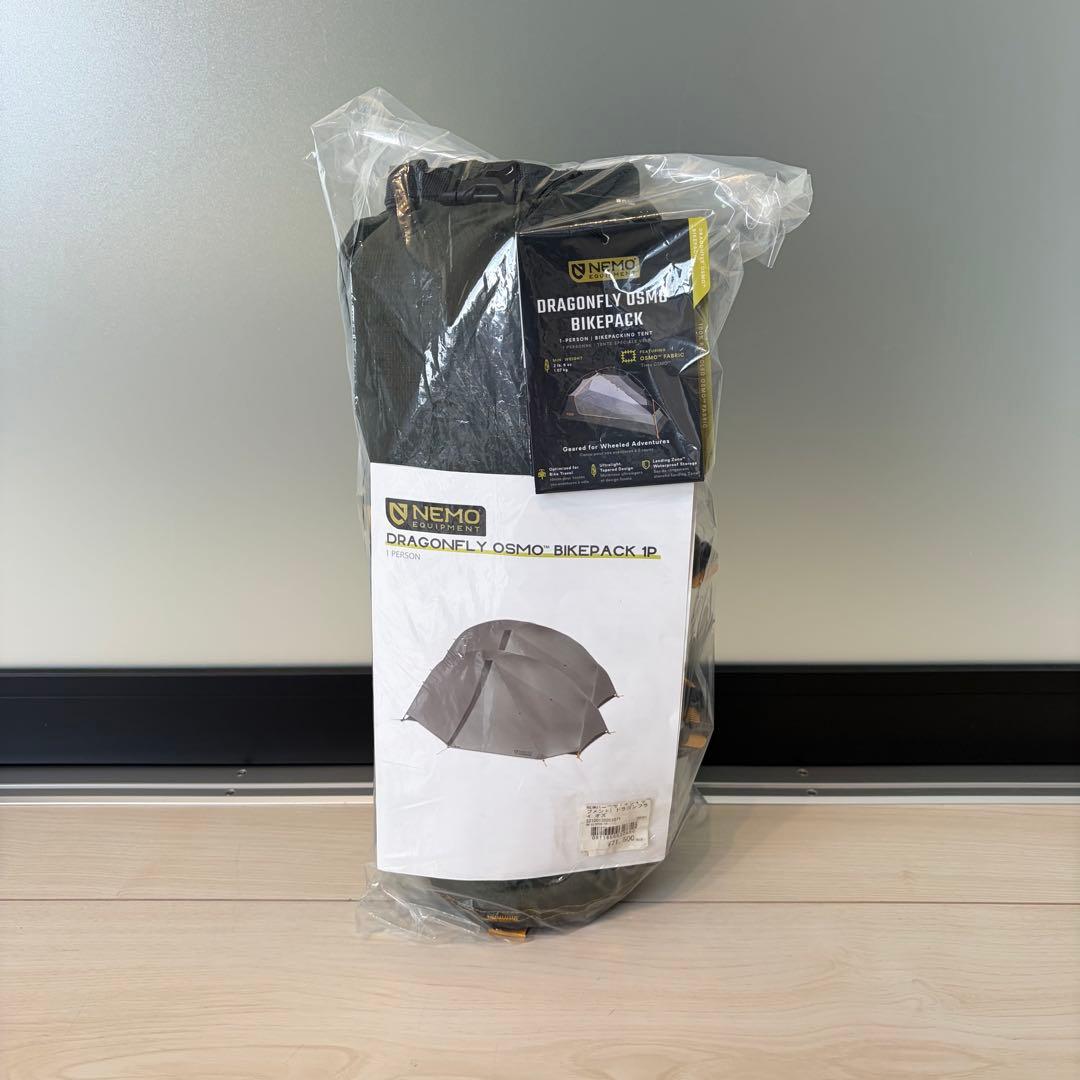 【新品】NEMO ドラゴンフライ バイクパック オズモ1P