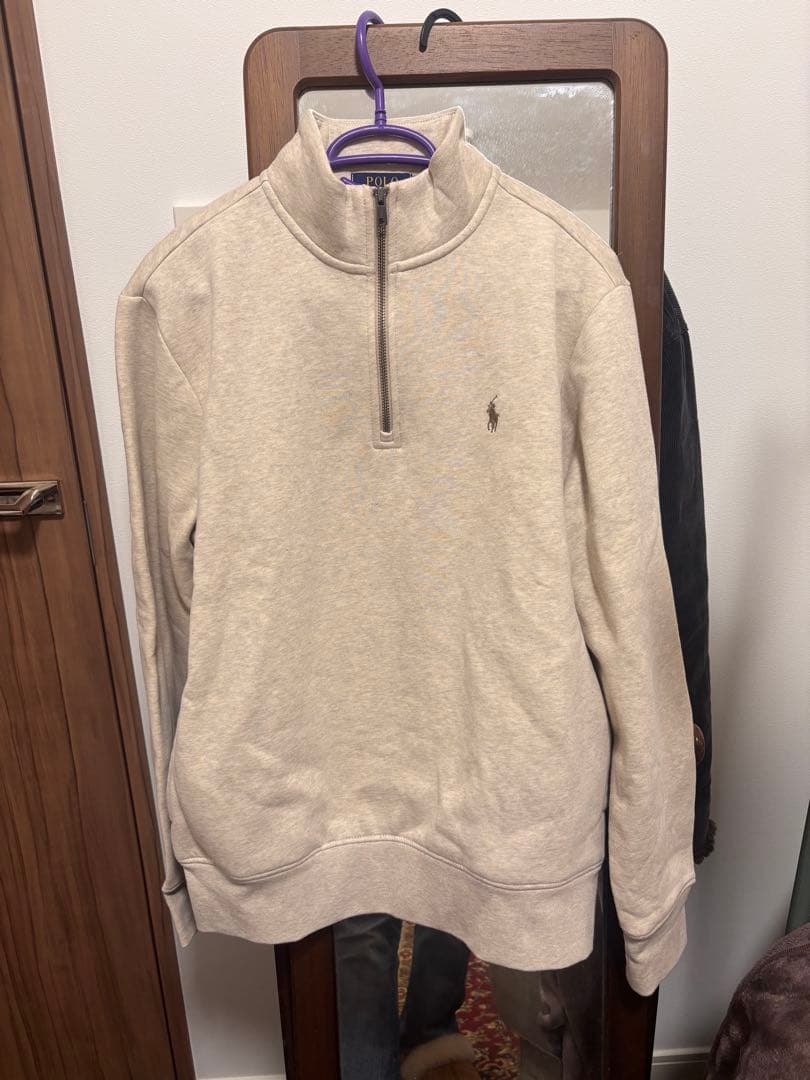 ラルフローレン　ハーフジップ　トレーナー