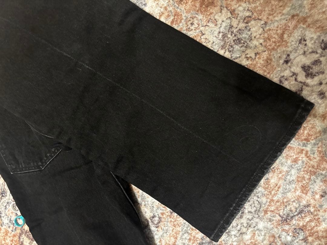 EDIFICE 別注 Levi's 501 BLACK 黒 W36L30