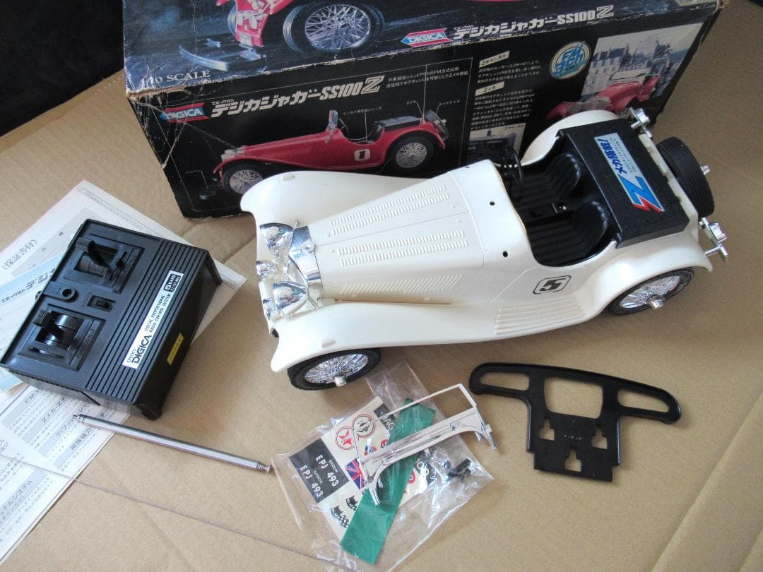 稀少当時物新品★ジャガーSS100★エポック社トイラジコン★動作未確認