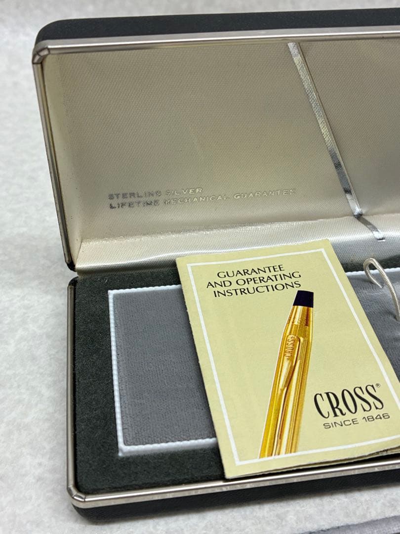 Cross クロス ボールペン＆シャーペン 銀製スターリングシルバー 2本セット