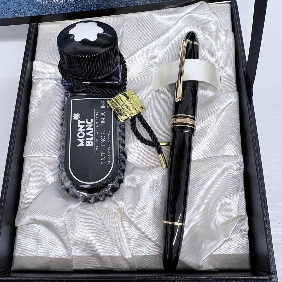 新品未使用】MONTBLANC マイスターシュテュック146 万年筆 14K F