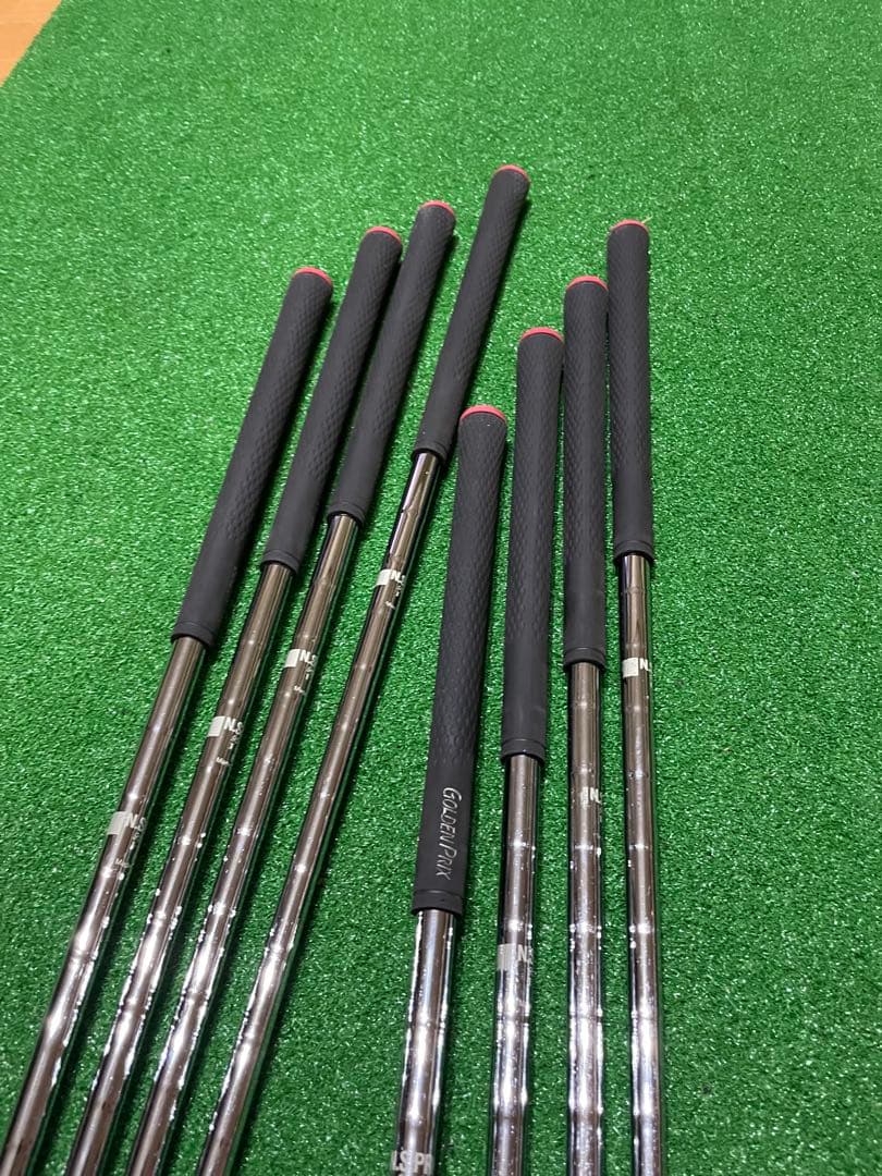 メンズフルセット12本 TRYFITウッド.ゴールデンプリックスV7.パター