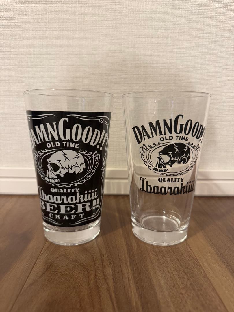 ダムグッドガレージ パイントグラス