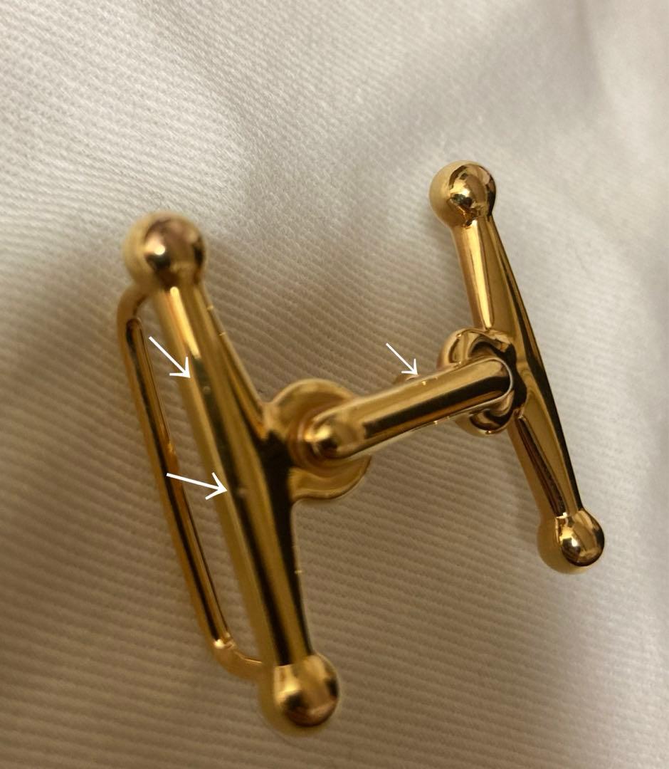 HERMES レザーベルト (リバーシブル)