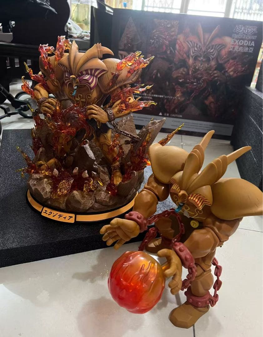 遊戯王 エクゾディア ガレージキット ガレキ スタチュー ⑤