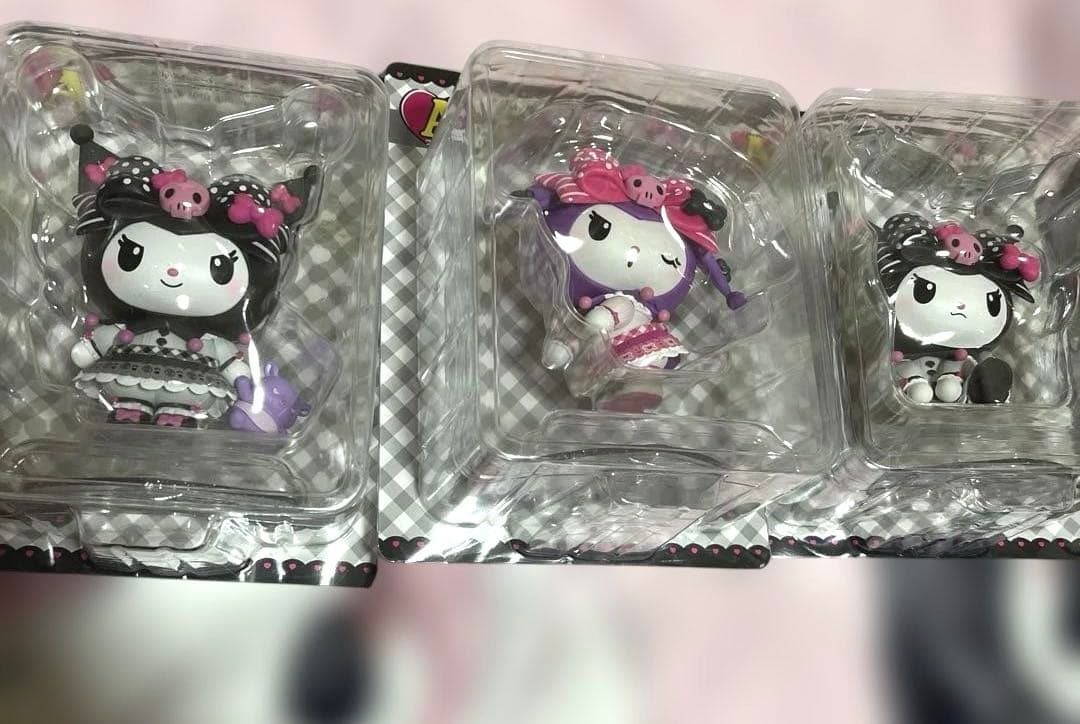 サンリオ　マイメロデイ&クロミハッピーくじ　Ａ賞　クロミちゃん3点セット